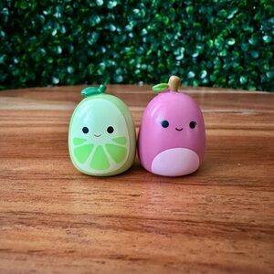Squish-a-longs by Squishmallows Cherry & Lime Bundle